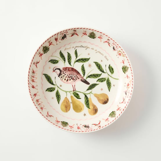 12 Days of Christmas Serving Bowl