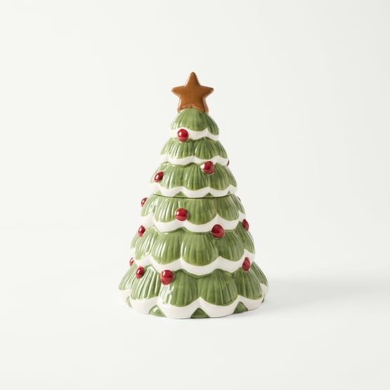 Christmas Tree Cookie Jar