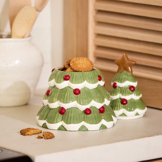Christmas Tree Cookie Jar