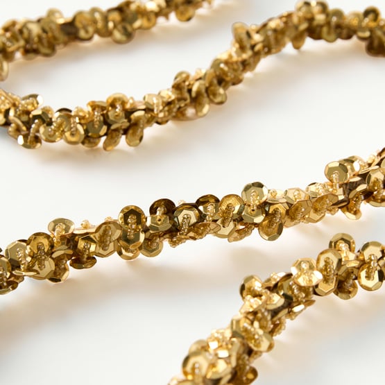 Bow & Bright Gold Sequin Garland