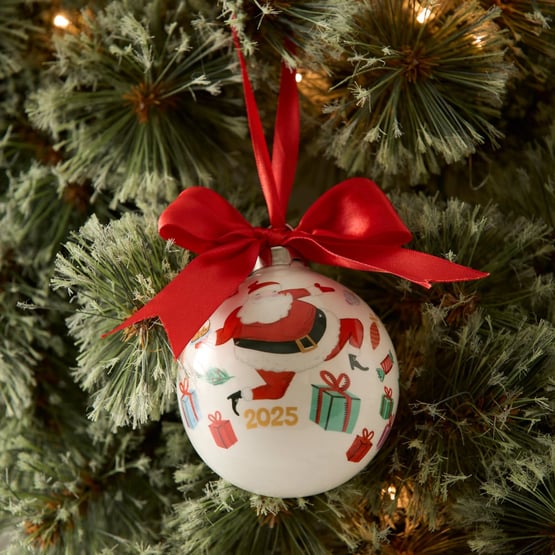 Heirloom Ceramic Bauble Decoration