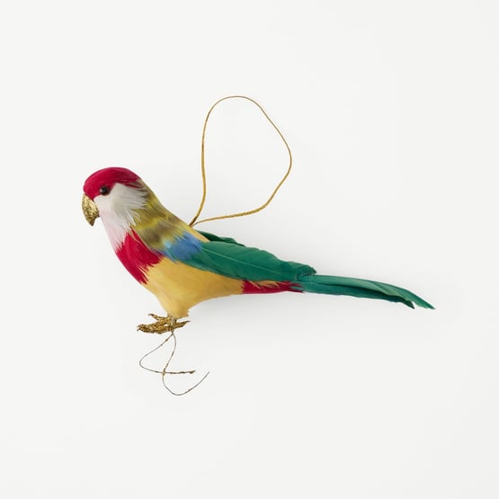 Christmas Flock Rosella Decoration