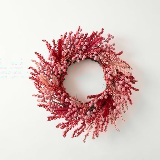 Wildberry Red & Pink Wreath
