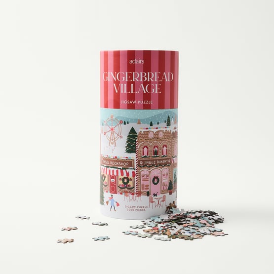 Gingerbread Village Novelty Puzzle