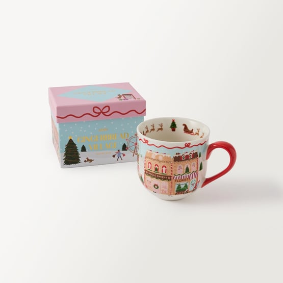 Gingerbread Village Mug