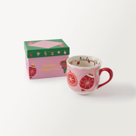 Vintage Christmas Mug