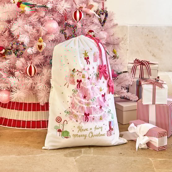 Fairy Merry Christmas Santa Sack