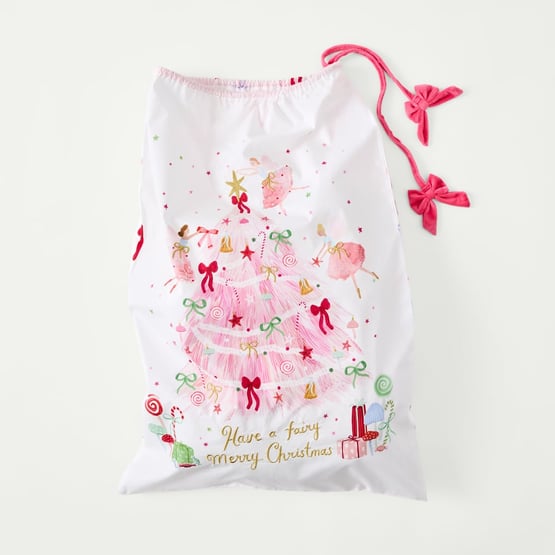Fairy Merry Christmas Santa Sack