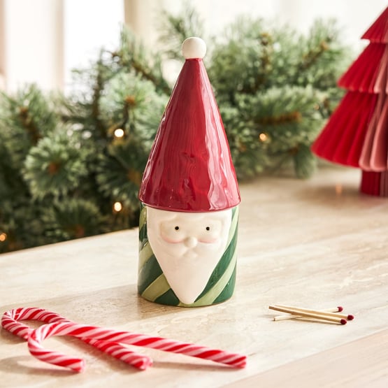 Ceramic Santa Candle 160g