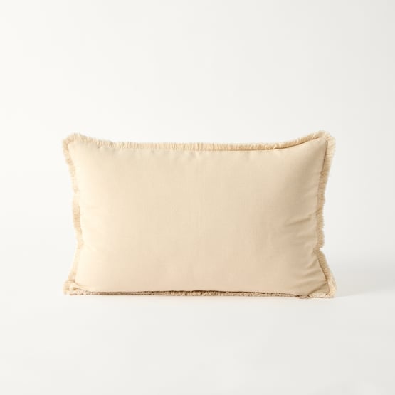 Natural Reindeer Festive Cushion