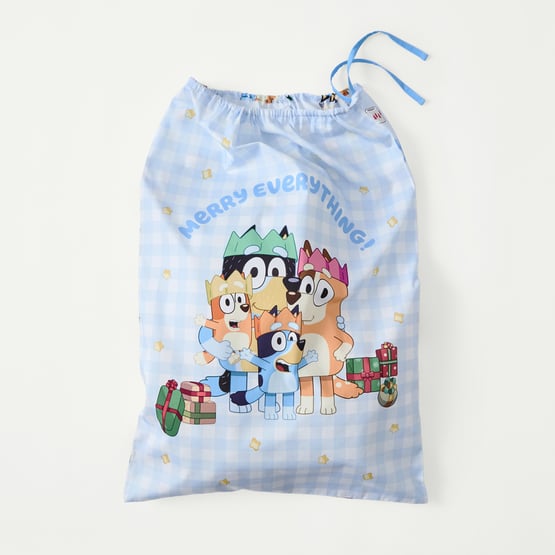 BBC Bluey Merry Everything Santa Sack