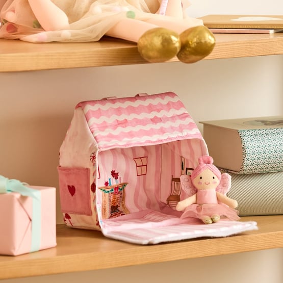 Pink Fairy Doll House Toy