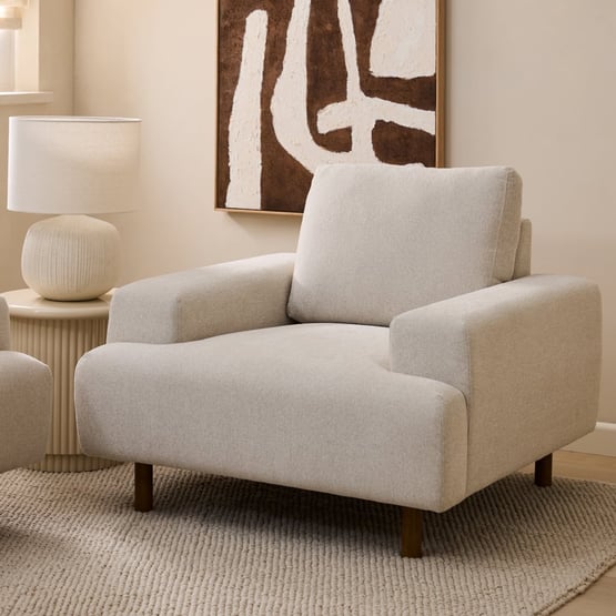Colorado Ecru 1 Seater Sofa