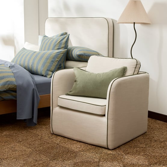 Seline Natural & Forest Chair