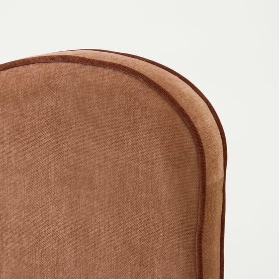 Nina Rosewood & Umber Wide Bedhead