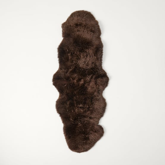 Chocolate Double Sheepskin