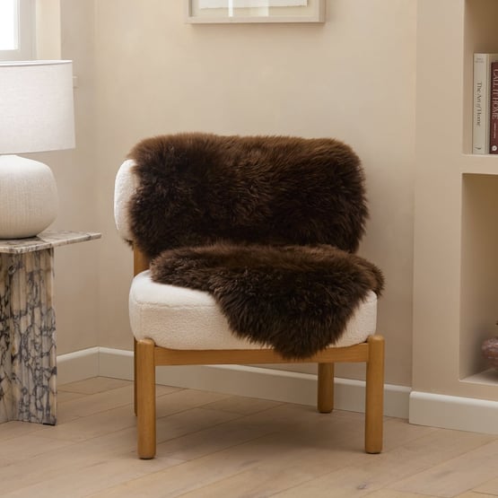 Chocolate Single Sheepskin
