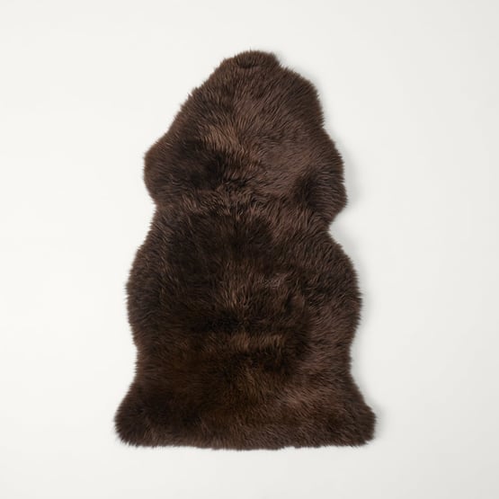 Chocolate Single Sheepskin