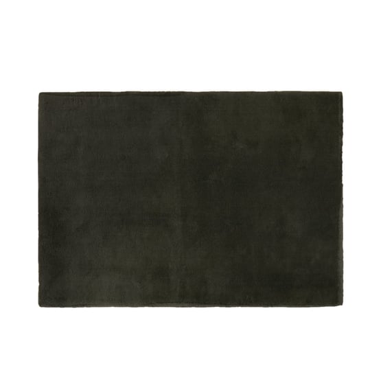 Luxury Forest Green Shag Pile Rug