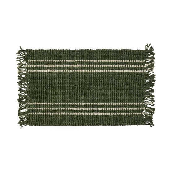 Forest Chunky Jute Stripe Indoor Mat