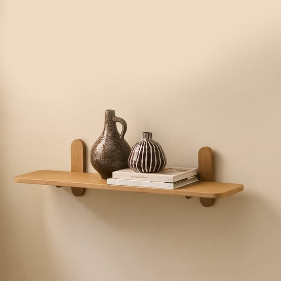 Boston Walnut Wall Shelf