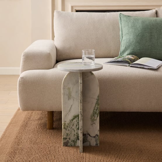  Green Oynx Marble Drinks Table