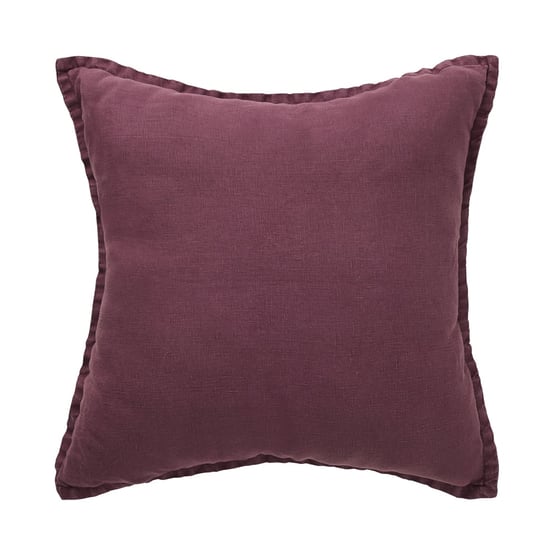Belgian Grape Vintage Washed Linen Cushion