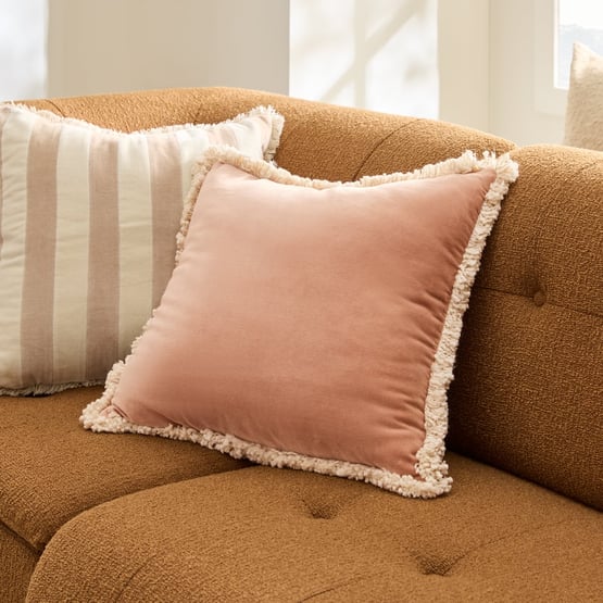 Mirri Cork Velvet Cushion