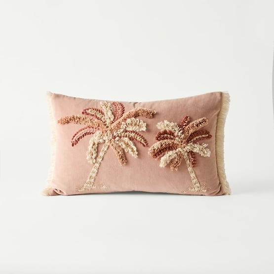 Kaia Cork Velvet Cushion