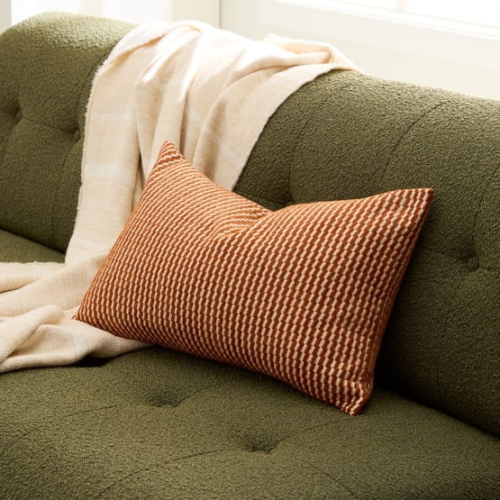 Ellis Rust Cushion