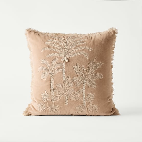 Solana Palm Natural Cushion