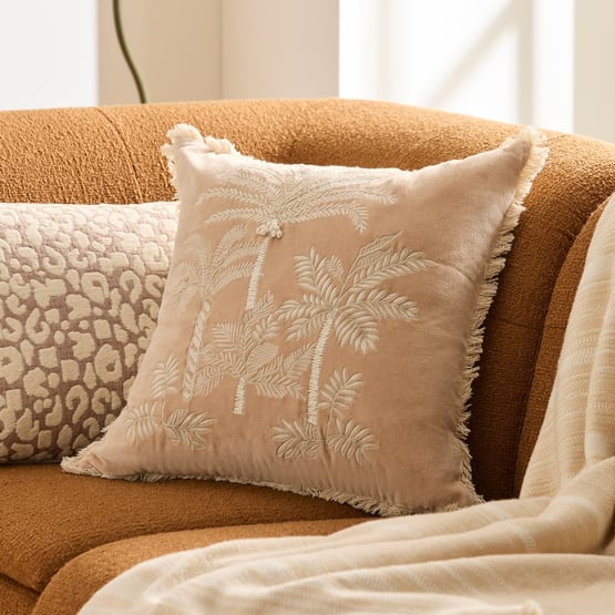 Solana Palm Natural Cushion