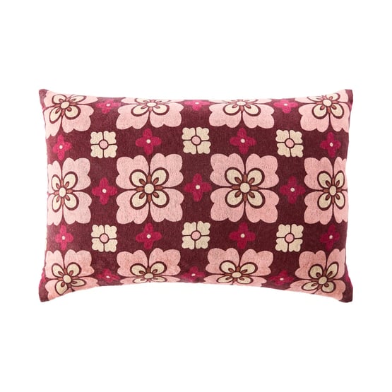 Asbury Berry & Pink Velvet Cushion