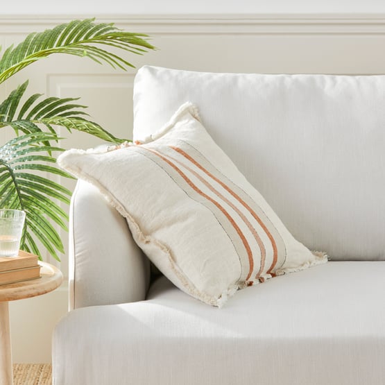 Indra Natural Linen Cushion