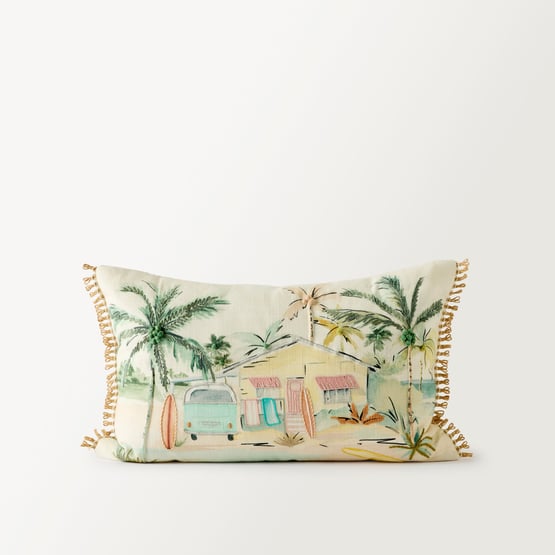 Malia Lemon Cushion