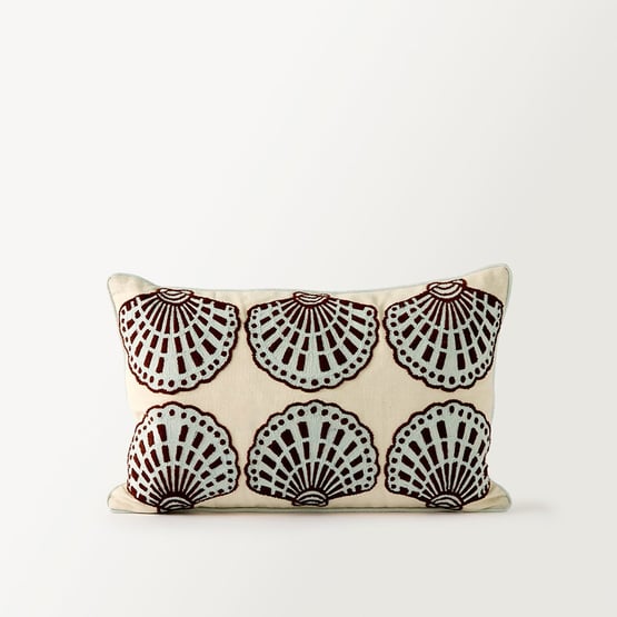 Island Paradise Shells Cushion