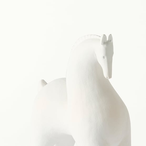 Equus White Tall Statue