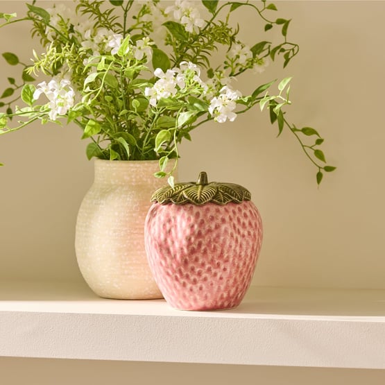 Strawberry Pink Canister