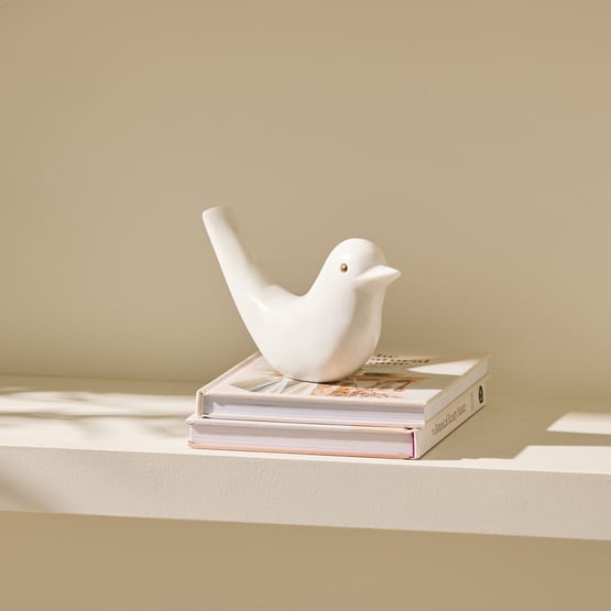 Marble White Bird