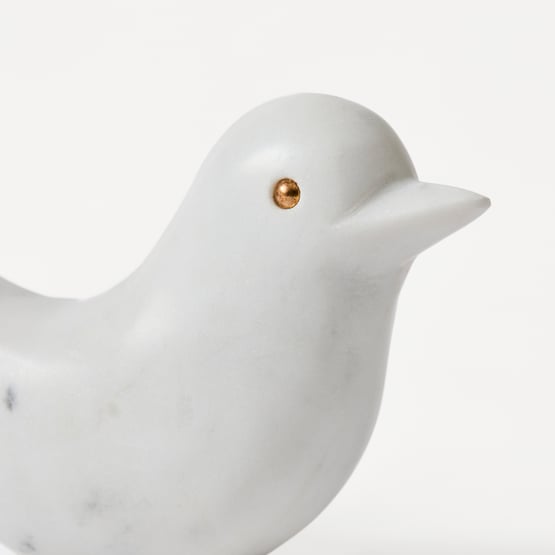 Marble White Bird