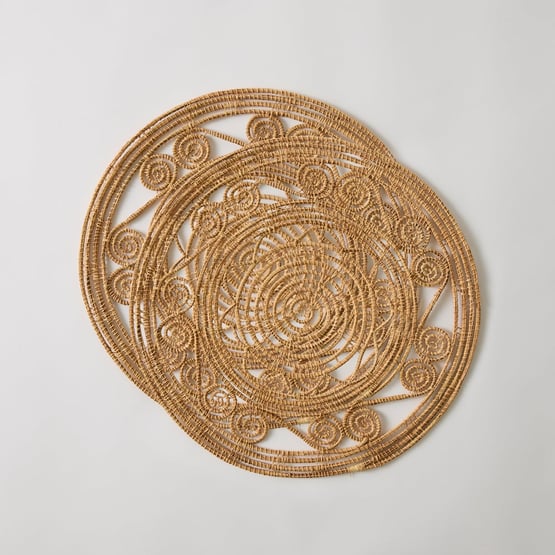 Solara Natural Placemat Pack of 2