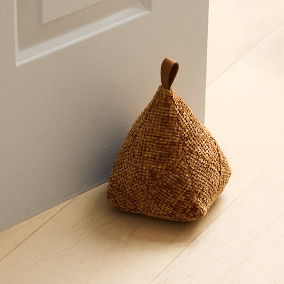 Marietta Caramel Door Stop