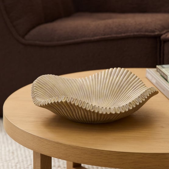 Dresden Taupe Decorative Bowl