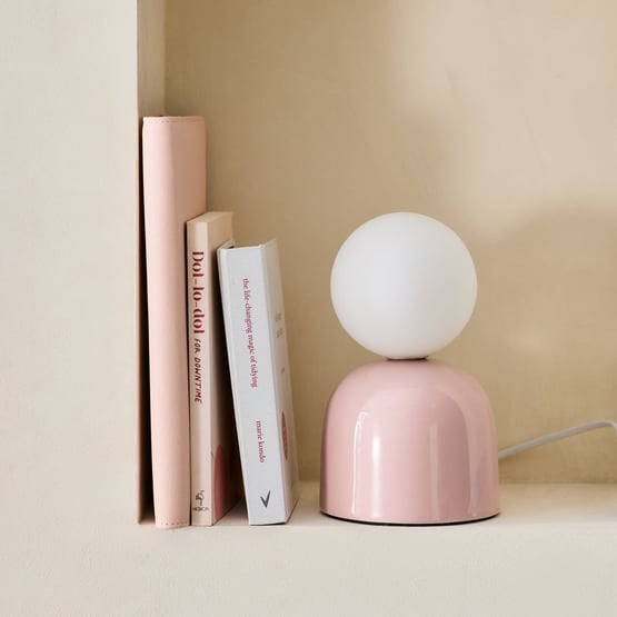 Clapton Shell Pink Table Light