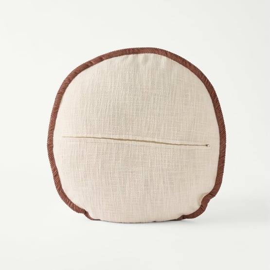 Hugo Cacao Round Cushion