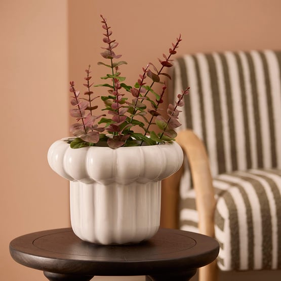 Verona White Pot
