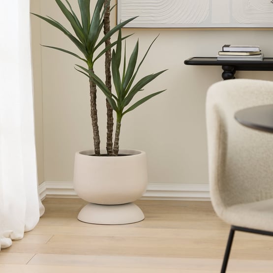 Bondi Warm White Small Pot 