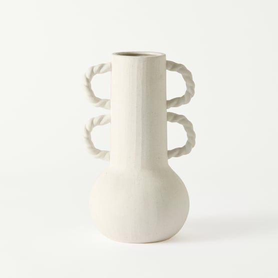 Paxos Off White Vase