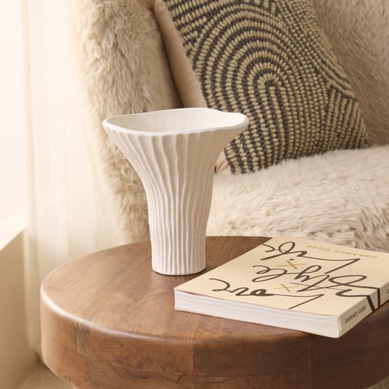 Venus White Vase 