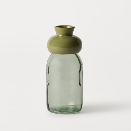 Genie Green Large Vase